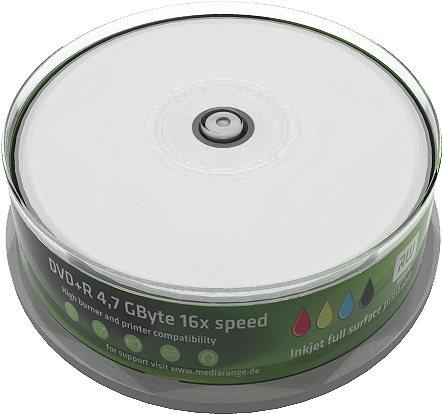 Produktbild MediaRange DVD+R 4.7GB, 25er Spindel (25 x)