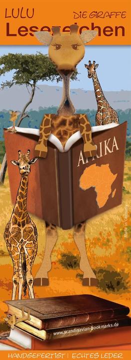 Scandinavian Bookmarks Lesezeichen Giraffe