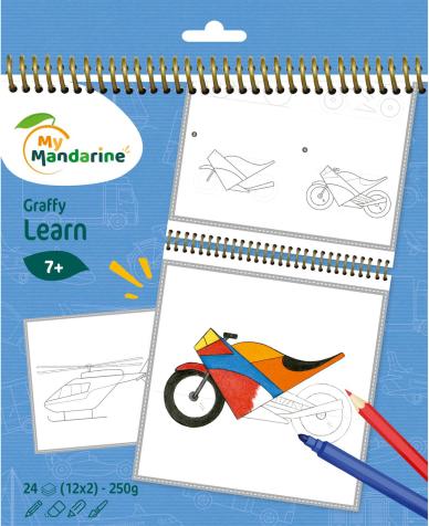 Actual product image My Mandarine Graffy Learn, Means of transport