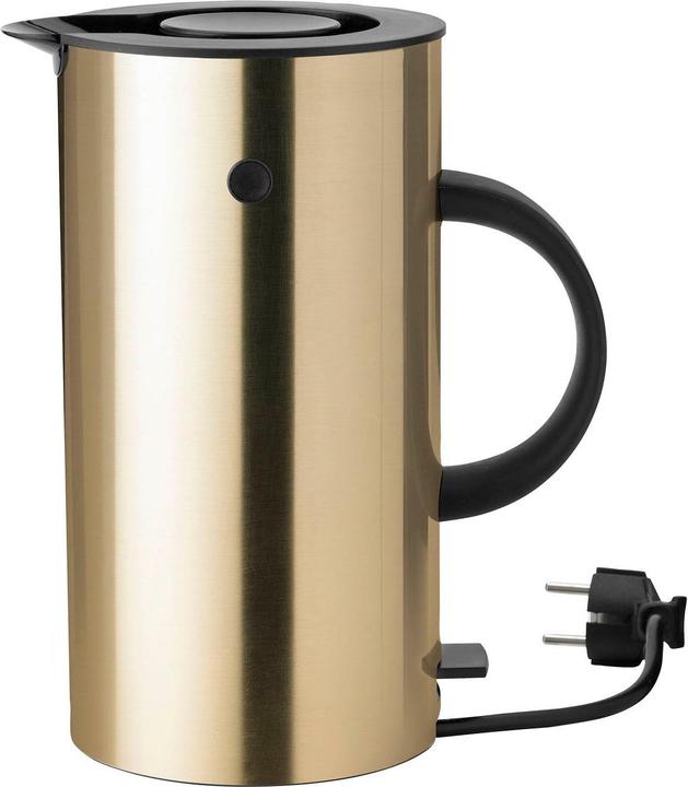 Stelton EM Wasserkocher brushed brass (1.50 l, EU plug)