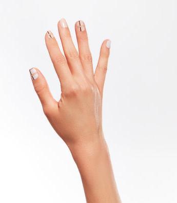 Produktbild Ardell Nail Addict Nail Strips Pink Perfection 16 Stk (Kunstnägel, Pink, Beige)