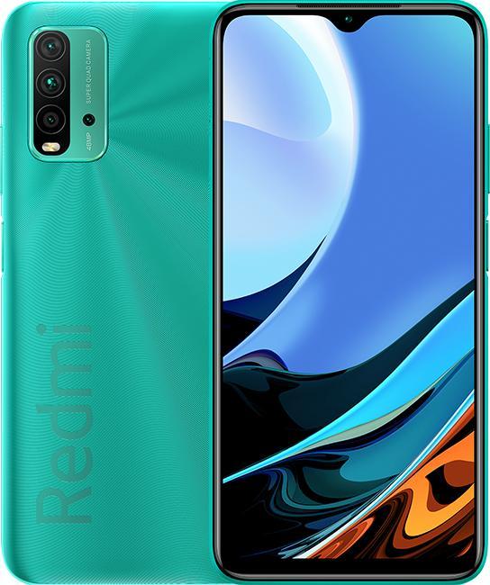 Produktbild Xiaomi Redmi 9T (64 GB, Green, 6.53", Dual SIM, 48 Mpx, 4G)