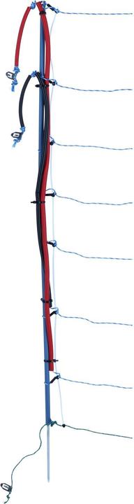 Actual product image Kerbl AKO TitanNet Premium Vario,50m,+/- white/blue, 108cm, single tip, 27830