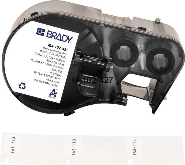 Image du produit Brady Étiquette BMP41/BMP51/M511