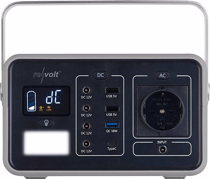 Immagine prodotto Revolt Powerbank e convertitore solare (222 Wh, 2.35 kg)