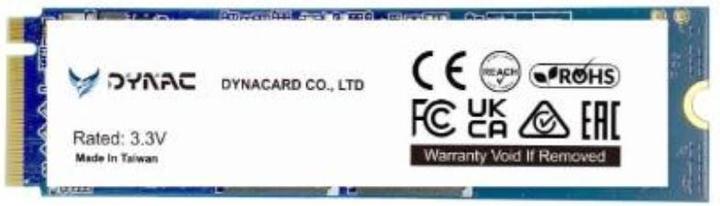 Dynac Dynacard DNOMAD1TB/R Ssd Intern 1Tb M2 Pci-e (1000 GB, M.2 2280)