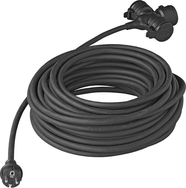 Produktbild ProPlus Steckdose Schuko 3-fach 25M mit 3x2,5mm² (25 m)
