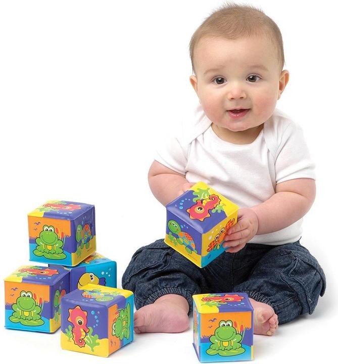 Actual product image Playgro Badespielwürfel 6 Stück