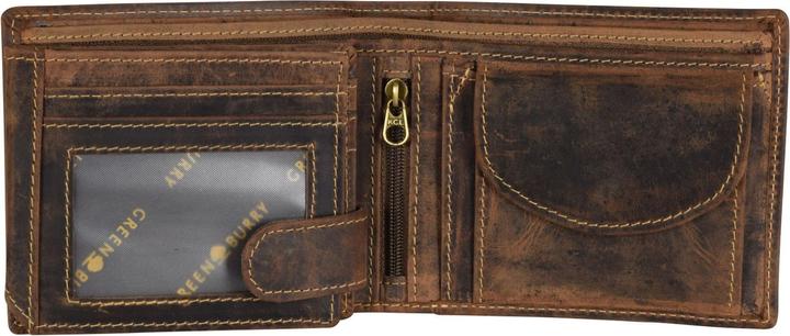 Actual product image Greenburry Vintage Adler leather wallet 12.5 cm