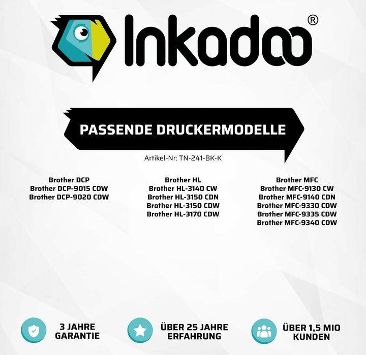 Immagine prodotto Inkadoo Toner compatibile per Brother TN-241 TN-245 (M)
