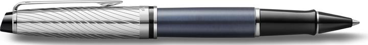 Immagine prodotto Waterman Rollerball Expert DeLuxe Grey C.C. (F-nero) (Grigio, Metallico, 1 x)