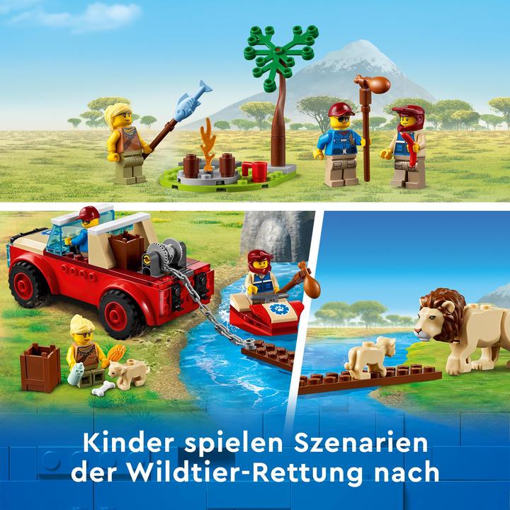 Image du produit LEGO Véhicule tout-terrain de sauvetage des animaux (60301, LEGO City)