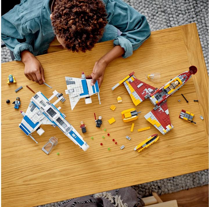 Produktbild LEGO New Republic E-Wing vs. Shin Hatis Starfighter (75364, LEGO Star Wars)