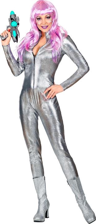 Produktbild Widmann Kostüm Spacegirl silber (L)