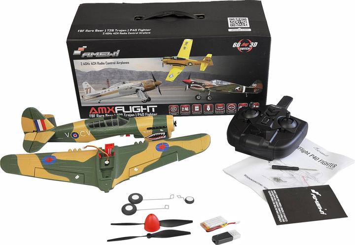 Actual product image Amewi AMXflight P40 Fighter (Warbird)