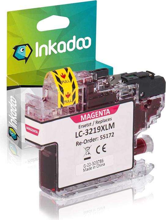 Immagine prodotto Inkadoo cartuccia d'inchiostro compatibile come sostituto di Brother LC-3219XL adatta a Brother MFC-J 5330 (C)