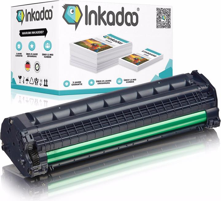 Actual product image Inkadoo compatible toner to replace HP W1106A / 106A suitable for HP Laser 107 Series Laser MFP 130 (FC)