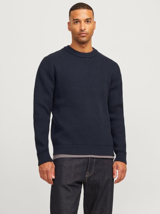 Image du produit Jack & Jones RDD Pulls en maille unis à col rond Pulls en maille à col rond (S)