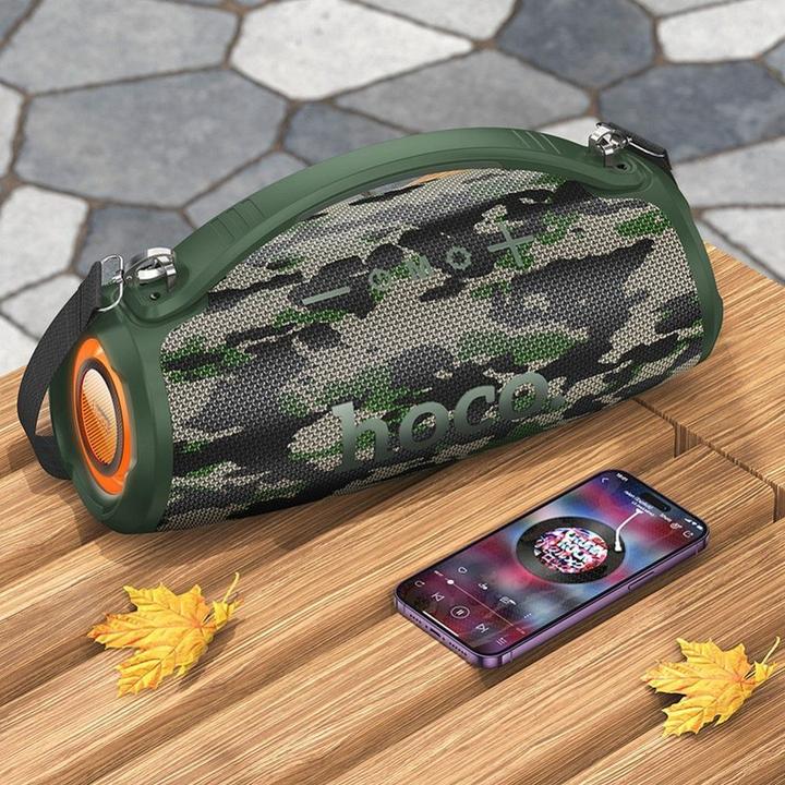 Produktbild Hoco Bluetooth speakers wireless speaker bluetooth HA4 camouflage green (4 h)