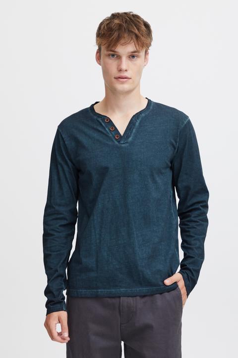 Immagine prodotto Solid Tinox - Maglie a manica lunga Con Collo A V da Uomo In Cotone 100% (M)