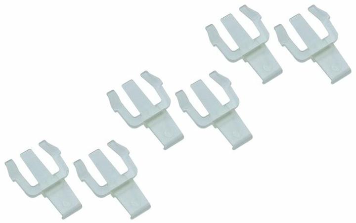 Actual product image Realwear 3x hard hat clips for MSA V-Gard Full Brim