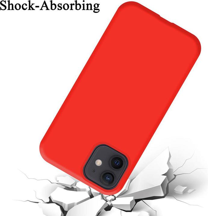 Productafbeelding Cadorabo TPU Liquid Silicone Case Cover (Apple iPhone 12 mini)