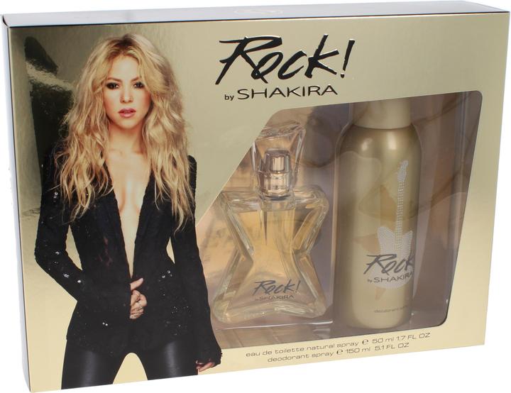 Shakira Rock! by Geschenkset 50ml EDT + 150ml Deodorant Spray