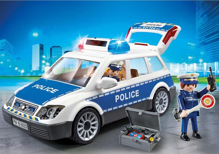 Immagine prodotto Playmobil Auto di pattuglia della polizia (6920, Playmobil Città d'azione)