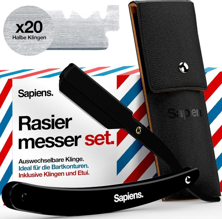 Immagine prodotto Sapiens Barbershop Rasiermesser Set