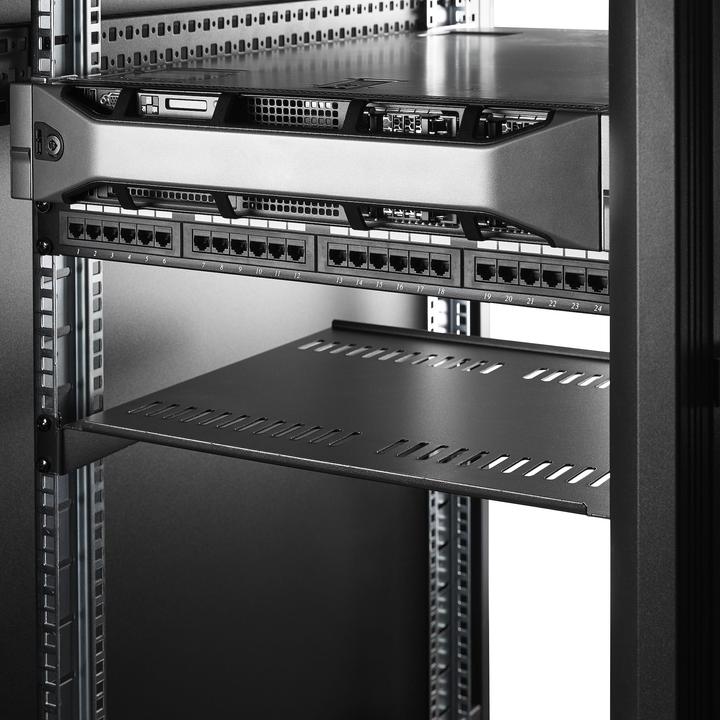 Immagine prodotto StarTech Confezione Da 2 Scaffali Rack 1u Ventilati