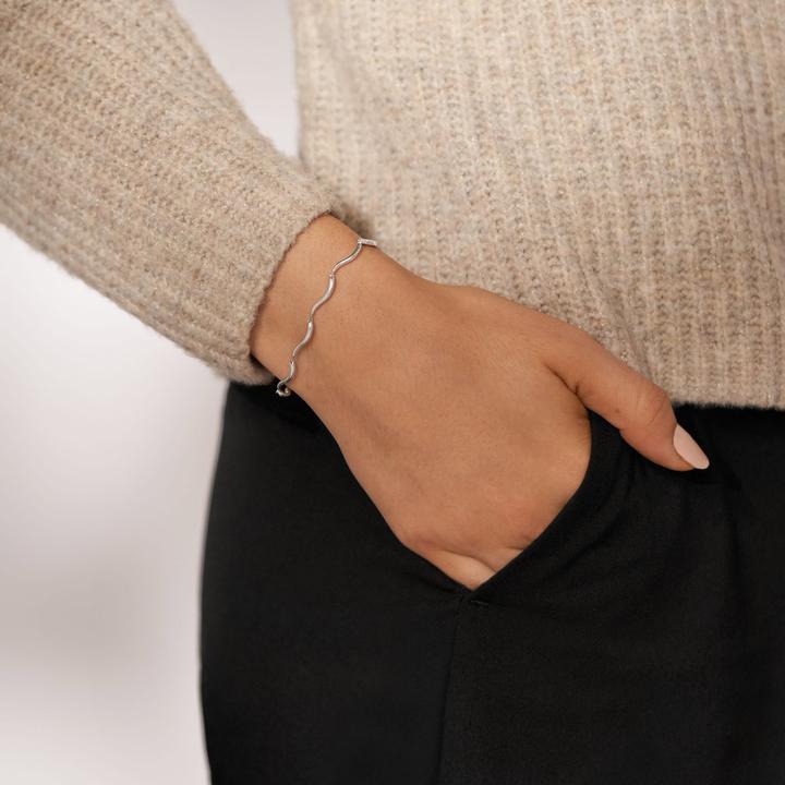 Image du produit Skagen Kariana Waves Bracelet (16 cm, Acier inoxydable)