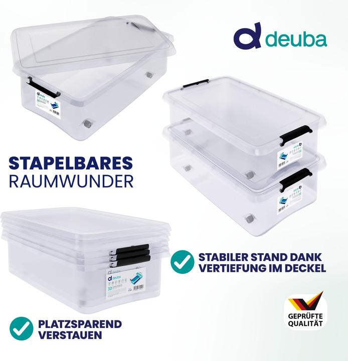 Immagine prodotto Deuba Aufbewahrungsbox (60 x 40 x 17 cm, 24 l)