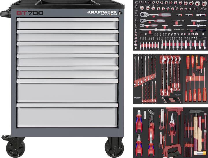 Produktbild Kraftwerk BT LINE Werkstattwagen Schubladen PB (198 x)