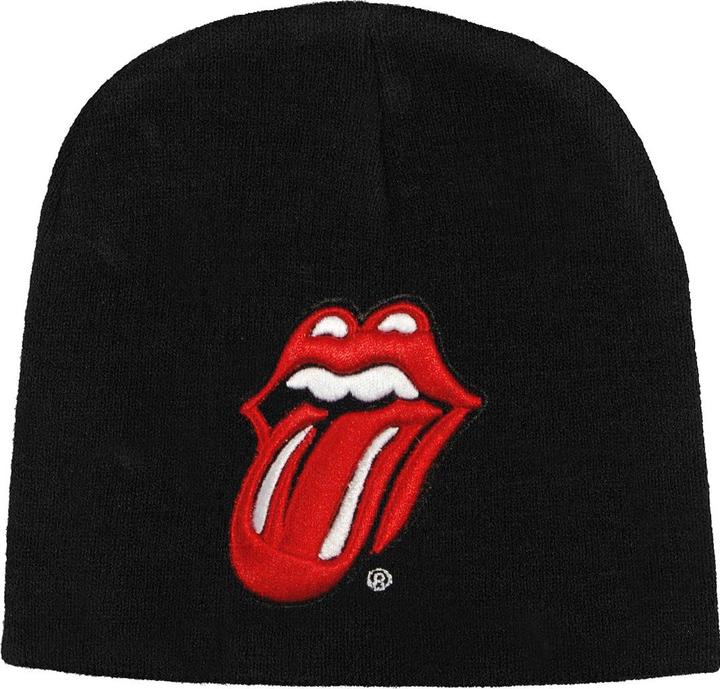 Actual product image The Rolling Stones Unisex Adult Classic Tongue Beanie