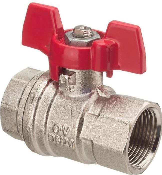 Produktbild Oventrop OV Kugelhahn Optibal mit Flügelgriff, PN 16 DN 15, G 1/2Zoll