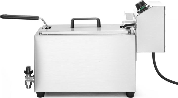 Produktbild Hendi Fritteuse mit Ablasshahn 10 l 400V 6600W