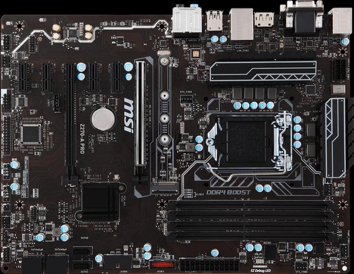 Produktbild MSI Z270-A Pro (LGA 1151, Intel Z270, ATX)