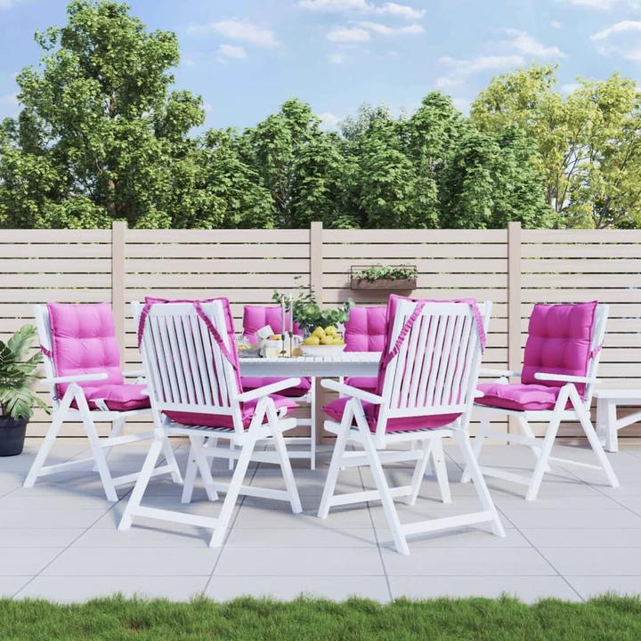 Produktbild VidaXL Niedriglehner-Auflagen 6 Stk. Oxford-Gewebe (100 x 50 x 7 cm)