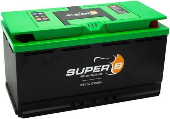 Super B Super-B Epsilon 12V 150Ah Lithium Batterie (12.80 V, 150 Ah)