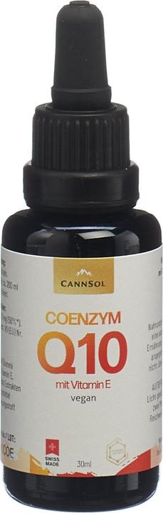 Produktbild Cannsol Coenzym Q10 mit Vitamin E wasserlöslich optimale Bioverfügbarkeit liq (1 Stück, Tropfen, 108 g)