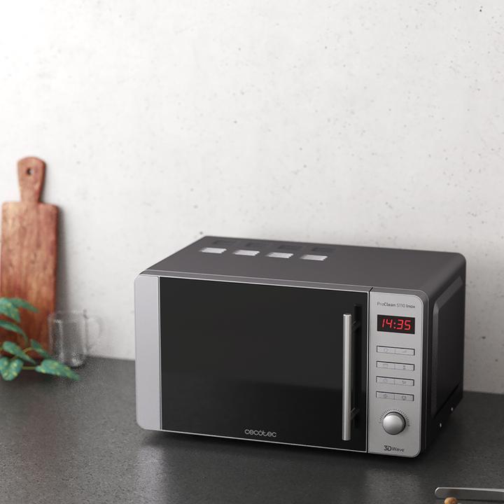 Produktbild Cecotec MICROONDAS 20L CON GRILL PROCLEAN 5110 INOX (20 l)