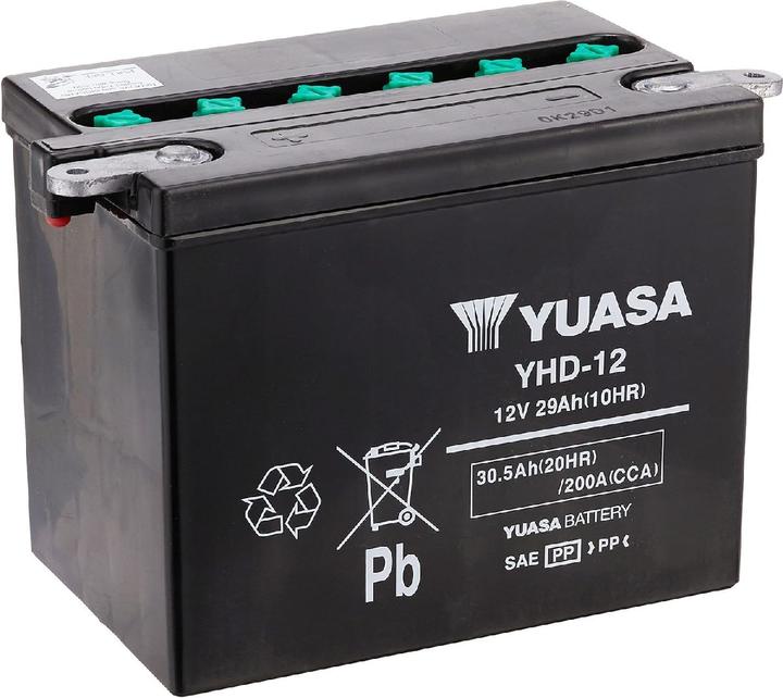Image du produit Yuasa Garantie limitée de 6 mois (12 V, 5.80 Ah, 55 A)