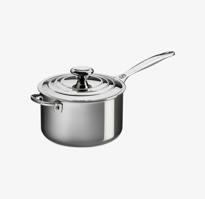 Produktbild Le Creuset Plus Profitopf (16 cm, Kochtopf, Stielkasserolle, Edelstahl, Aluminium)