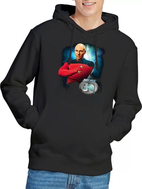 Immagine prodotto 30 Felpa con Cappuccio Jean-Luc Picard Uomo (L)