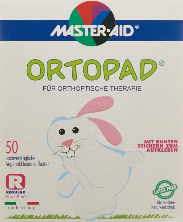 Produktbild Master Aid Occlusionspflaster Regular weiss ab 4 Jahre (50 x)