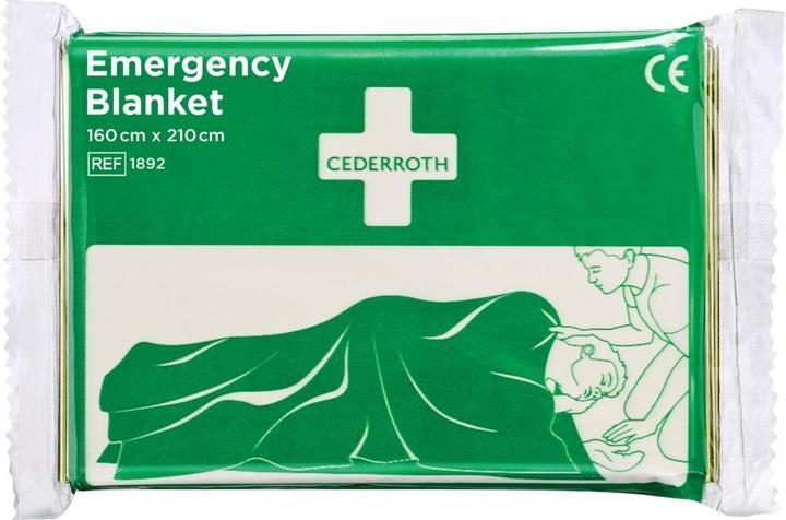 Image du produit Cederroth Couverture de survie (Accessoires pour trousse de secours)