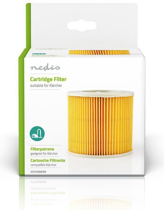 Actual product image Nedis Filter Cartridge For Kärcher Vacuum Cleaner Replacement