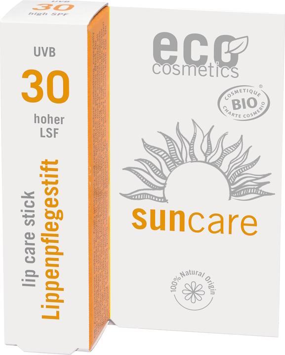Actual product image Eco Cosmetics Lip Care SPF 30 (Sun stick, Sun cream face, SPF 30, 4 g)