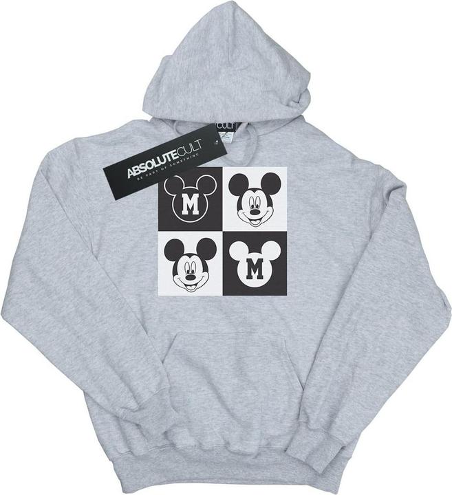 Produktbild Disney Mickey Mouse Smiling Squares Kapuzenpullover (XL)