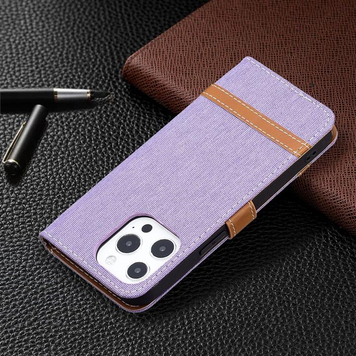 Actual product image König Design Case Mobile Protection for Apple iPhone 13 Pro Max Case Cover Pocket Cases Purple (Apple iPhone 13 Pro Max)